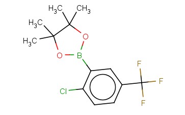 1,3,2-DIOXABOROLANE, 2-[2-CHLORO-5-(TRIFLUOROMETHYL)PHENYL]-4,4,5,5-TETRAMETHYL-