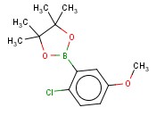 2-CHLORO-5-<span class='lighter'>METHOXYPHENYLBORONIC</span> ACID PINACOL ESTER