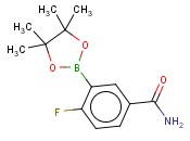 5-CARBAMOYL-2-<span class='lighter'>FLUOROPHENYLBORONIC</span> ACID PINACOL ESTER