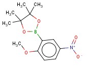 2-METHOXY-5-<span class='lighter'>NITROPHENYLBORONIC</span> ACID PINACOL ESTER