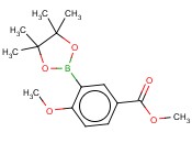 2-甲氧基-5-甲<span class='lighter'>氧</span><span class='lighter'>羰基</span><span class='lighter'>苯</span><span class='lighter'>硼酸</span><span class='lighter'>频</span>那醇<span class='lighter'>酯</span>