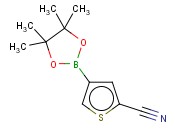 4-(4,4,5,5-TETRAMETHYL-1,3,2-DIOXABOROLAN-2-YL)THIOPHENE-2-CARBONITRILE