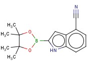 4-<span class='lighter'>氰</span><span class='lighter'>基</span><span class='lighter'>吲哚</span>-2-硼酸频那醇酯