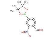 4-FORMYL-3-<span class='lighter'>NITROPHENYLBORONIC</span> ACID, PINACOL ESTER