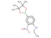 4-ETHYLAMINO-3-<span class='lighter'>NITROPHENYLBORONIC</span> ACID, PINACOL ESTER