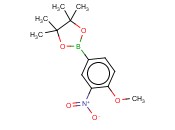 4-甲氧基-3-<span class='lighter'>硝基苯</span><span class='lighter'>硼酸</span><span class='lighter'>频</span>那<span class='lighter'>醇</span><span class='lighter'>酯</span>