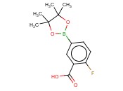 2-FLUORO-5-(4,4,5,5-TETRAMETHYL-1,3,2-DIOXABOROLAN-2-YL)<span class='lighter'>BENZOIC</span> ACID