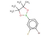 4-BROMO-3-<span class='lighter'>FLUOROPHENYLBORONIC</span> ACID PINACOL ESTER