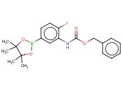 3-(苄氧基<span class='lighter'>羰基</span><span class='lighter'>氨基</span>)-4-氟<span class='lighter'>苯</span><span class='lighter'>硼酸</span><span class='lighter'>频</span>那醇<span class='lighter'>酯</span>