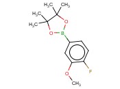 4-FLUORO-3-<span class='lighter'>METHOXYPHENYLBORONIC</span> ACID PINACOL ESTER