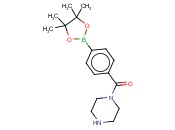 4-(哌嗪-1-羰基)<span class='lighter'>苯</span><span class='lighter'>硼酸</span><span class='lighter'>频</span>那<span class='lighter'>醇</span><span class='lighter'>酯</span>
