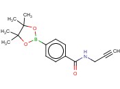 4-(炔丙基胺羰基)<span class='lighter'>苯</span><span class='lighter'>硼酸</span><span class='lighter'>频</span><span class='lighter'>哪</span><span class='lighter'>醇</span><span class='lighter'>酯</span>
