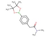 4-(Nn-二甲基<span class='lighter'>氨基</span><span class='lighter'>羰基</span>)甲基<span class='lighter'>苯</span><span class='lighter'>硼酸</span><span class='lighter'>频</span>那醇<span class='lighter'>酯</span>