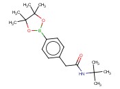 4-(T-丁基<span class='lighter'>氨基</span><span class='lighter'>羰基</span>甲基)<span class='lighter'>苯</span><span class='lighter'>硼酸</span><span class='lighter'>频</span>那醇<span class='lighter'>酯</span>