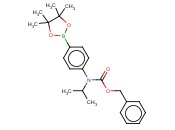 4-(N-cbz-n-异丙基氨基)<span class='lighter'>苯</span><span class='lighter'>硼酸</span><span class='lighter'>频</span>那<span class='lighter'>醇</span><span class='lighter'>酯</span>