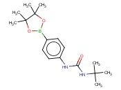 4-(3-叔丁基L脲)苯基<span class='lighter'>硼酸</span><span class='lighter'>频</span><span class='lighter'>哪</span><span class='lighter'>醇</span><span class='lighter'>酯</span>