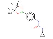 4-(3-<span class='lighter'>环</span><span class='lighter'>丙基</span>脲)苯基<span class='lighter'>硼酸</span>频哪醇酯