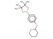 4 - （四氢- 2H -吡喃-2 - 氧基）<span class='lighter'>苯</span><span class='lighter'>硼酸</span><span class='lighter'>频</span><span class='lighter'>哪</span><span class='lighter'>醇</span><span class='lighter'>酯</span>