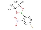 4-FLUORO-2-<span class='lighter'>NITROPHENYLBORONIC</span> ACID PINACOL ESTER
