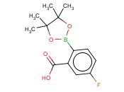 2-CARBOXY-4-<span class='lighter'>FLUOROPHENYLBORONIC</span> ACID PINACOL ESTER