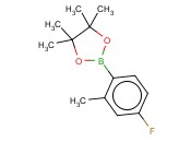 4-FLUORO-2-METHYLPHENYLBORONIC ACID PINACOL <span class='lighter'>ESTER</span>