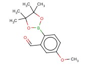 2-FORMYL-4-<span class='lighter'>METHOXYPHENYLBORONIC</span> ACID PINACOL ESTER