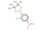 2-CHLORO-4-<span class='lighter'>NITROPHENYLBORONIC</span> ACID, PINACOL ESTER