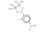 2-FLUORO-4-<span class='lighter'>NITROPHENYLBORONIC</span> ACID, PINACOL ESTER