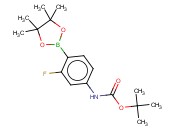 4-(BOC-AMINO)-<span class='lighter'>2-FLUOROPHENYLBORONIC</span> ACID PINACOL ESTER