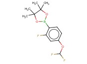 4-DIFLUOROMETHOXY-2-<span class='lighter'>FLUOROPHENYLBORONIC</span> ACID PINACOL ESTER