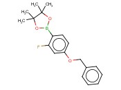 4-BENZYLOXY-2-<span class='lighter'>FLUOROPHENYLBORONIC</span> ACID PINACOL ESTER