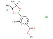 2-<span class='lighter'>氨基</span>-4-甲<span class='lighter'>氧</span><span class='lighter'>羰基</span>苯基<span class='lighter'>硼酸</span><span class='lighter'>频</span><span class='lighter'>哪</span>醇<span class='lighter'>酯</span>盐酸盐