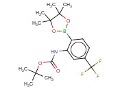 TERT-BUTYL 2-(4,4,5,5-TETRAMETHYL-1,3,2-DIOXABOROLAN-2-YL)-5-(TRIFLUOROMETHYL)PHENYLCARBAMATE