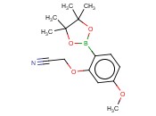 (2-CYANOMETHOXY)-4-<span class='lighter'>METHOXYPHENYLBORONIC</span> ACID, PINACOL ESTER