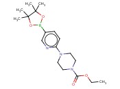 6-(4-乙<span class='lighter'>氧</span><span class='lighter'>羰基</span>-1-哌嗪并)吡啶-3-<span class='lighter'>硼酸</span><span class='lighter'>频</span><span class='lighter'>哪</span>醇<span class='lighter'>酯</span>