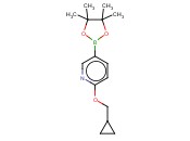 6-(环丙基甲氧基)吡啶-3-<span class='lighter'>硼酸</span><span class='lighter'>频</span><span class='lighter'>哪</span><span class='lighter'>醇</span><span class='lighter'>酯</span>