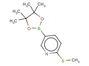 6-(甲基硫代)吡啶-3-<span class='lighter'>硼酸</span><span class='lighter'>频</span><span class='lighter'>哪</span><span class='lighter'>醇</span><span class='lighter'>酯</span>