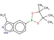 3-METHYL-5-(4,4,5,5-TETRAMETHYL-1,3,2-DIOXABOROLAN-2-<span class='lighter'>YL</span>)-1H-INDAZOLE