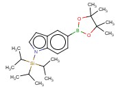 5-(4,4,5,5-四<span class='lighter'>甲基</span>-1,3,2-<span class='lighter'>二</span>氧硼<span class='lighter'>戊</span>环-2-基)-1-(三异丙硅基)-1H-吲哚