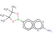 6-(4,4,5,5-TETRAMETHYL-1,3,2-DIOXABOROLAN-2-<span class='lighter'>YL</span>)QUINAZOLIN-2-<span class='lighter'>AMINE</span>