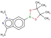 1,3-DIMETHYL-1H-<span class='lighter'>INDAZOLE</span>-6-BORONIC ACID PINACOL ESTER