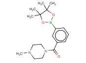 3-(4-METHYLPIPERAZINE-1-CARBONYL)PHENYLBORONIC ACID, PINACOL <span class='lighter'>ESTER</span>