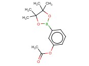 3-(4,4,5,5-TETRAMETHYL-1,3,2-DIOXABOROLAN-2-<span class='lighter'>YL</span>)PHENYL <span class='lighter'>ACETATE</span>