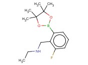 2-(N-ETHYLAMINOMETHYL)-3-<span class='lighter'>FLUOROPHENYLBORONIC</span> ACID, PINACOL ESTER