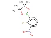 2-FLUORO-3-<span class='lighter'>NITROPHENYLBORONIC</span> ACID, PINACOL ESTER