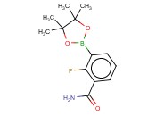 3-CARBAMOYL-2-<span class='lighter'>FLUOROPHENYLBORONIC</span> ACID PINACOL ESTER