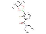 3-(DIETHYLCARBAMOYL)-<span class='lighter'>2-FLUOROPHENYLBORONIC</span> ACID, PINACOL ESTER