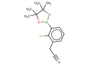 3-(CYANOMETHYL)-<span class='lighter'>2-FLUOROPHENYLBORONIC</span> ACID PINACOL ESTER