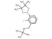 3-(T-BUTYLAMINOMETHYL)-<span class='lighter'>2-FLUOROPHENYLBORONIC</span> ACID, PINACOL ESTER