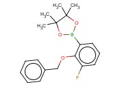 2-BENZYLOXY-3-<span class='lighter'>FLUOROPHENYLBORONIC</span> ACID PINACOL ESTER